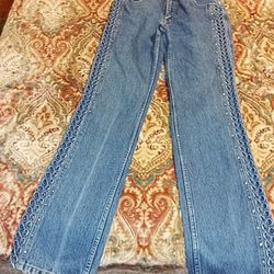 90'S VINTAGE LAWMAN PEEKABOO JEANS
