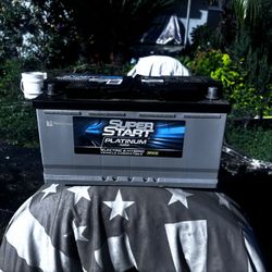 superstart platinum agm battery