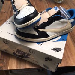 Jordan 1 Low Fragment x Travis Scott  Size 10
