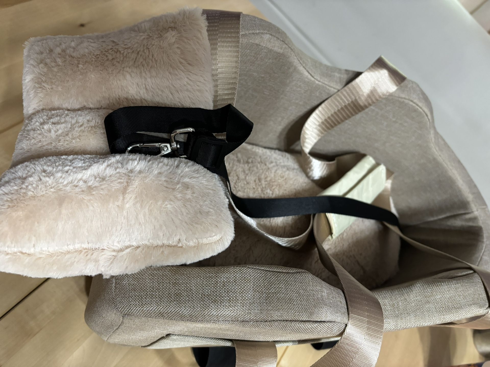 Dog Bed Lounger For Car Console
