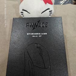 Pwnage StormBreaker Max CF Carbon Fiber Wireless Gaming Mouse Carnage Brand New Condition
