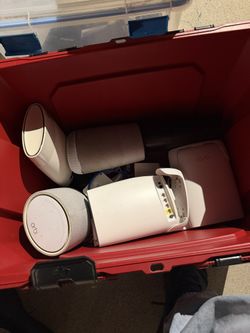 Orbi RBS50v2 With 2 Rbs40v And 3 Satellites