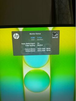 HP 24m HDMI 1080p 24” computer monitor