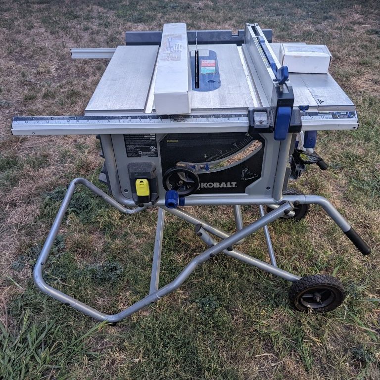 KOBALT 10IN CARBIDETIPPED 15AMP TABLE SAW For Sale In, 49 OFF