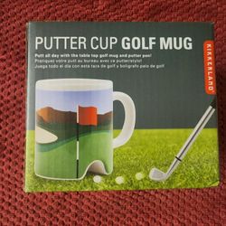 Putter Cup Golf Mug NEW