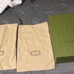 Selling Bags And A Box From Gucci 30 For The Bags And 50 For The Box