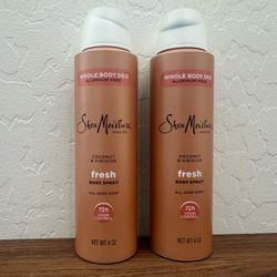 Sheamoisture whole body deodorant spray bundle