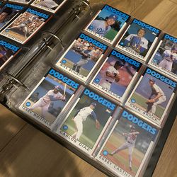 Old Baseball Cards 85’ 86’ 87’