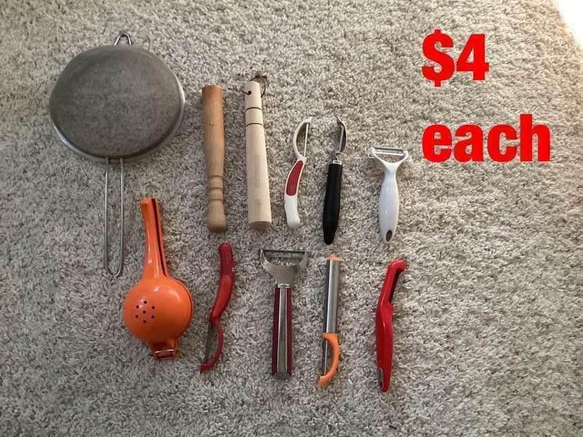 Kitchen  tools  - from $1 to $15