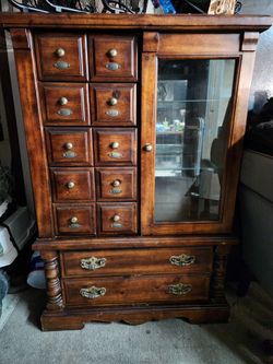 Antique Wooden Dresser