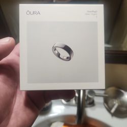 Oura Silver Gen 5. Size 6