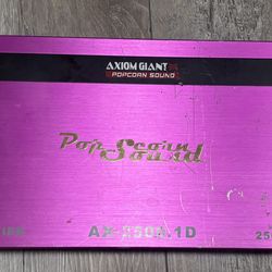 Popcorn  Sound AX-4500  car audio amp.