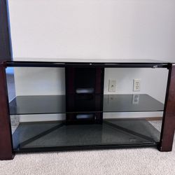 Tinted Glass TV Stand