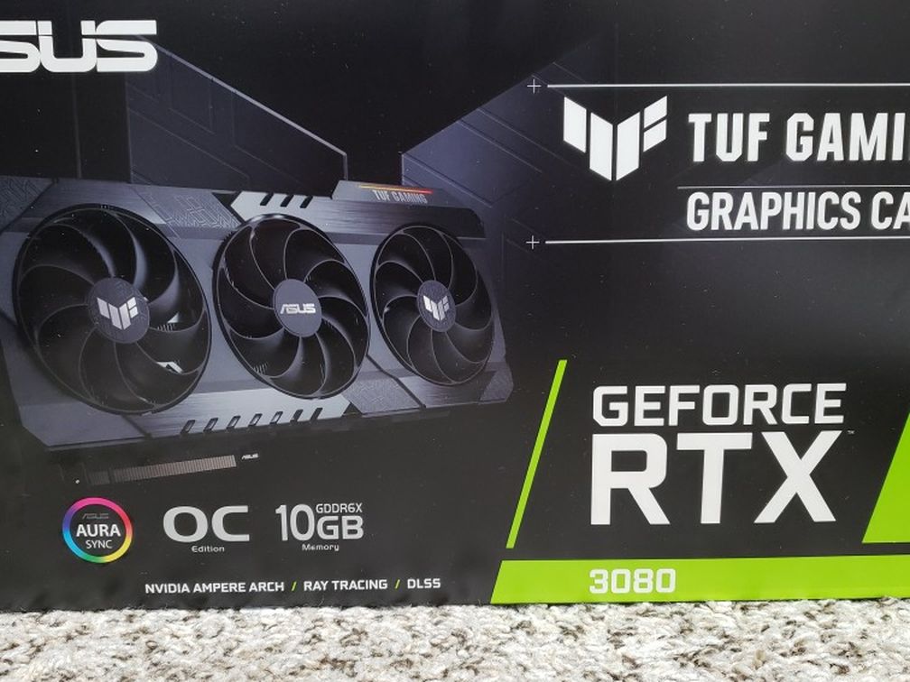 New SEALED RTX Asus TUF Gaming 3080 + CoD