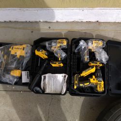DeWalt Drill Kits & Finish Nailer
