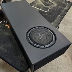 Audio Control 10" Shallow Sub in Ported Box