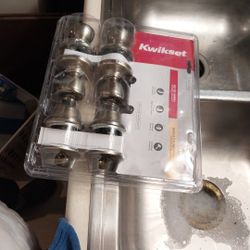 Two Door Locks With Deadbolts