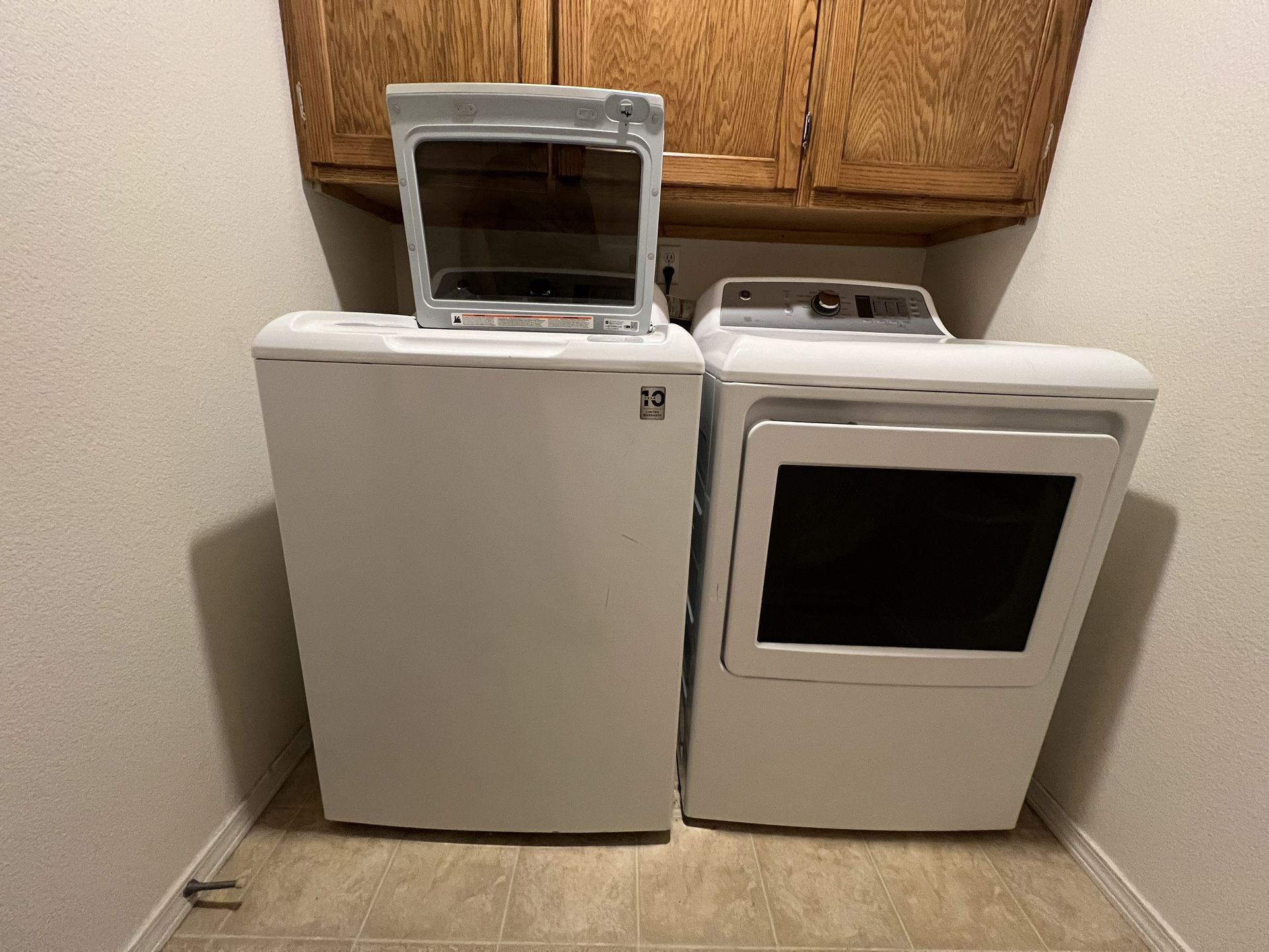 GE Washer And Dryer Set 