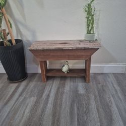 Wooden Bench 