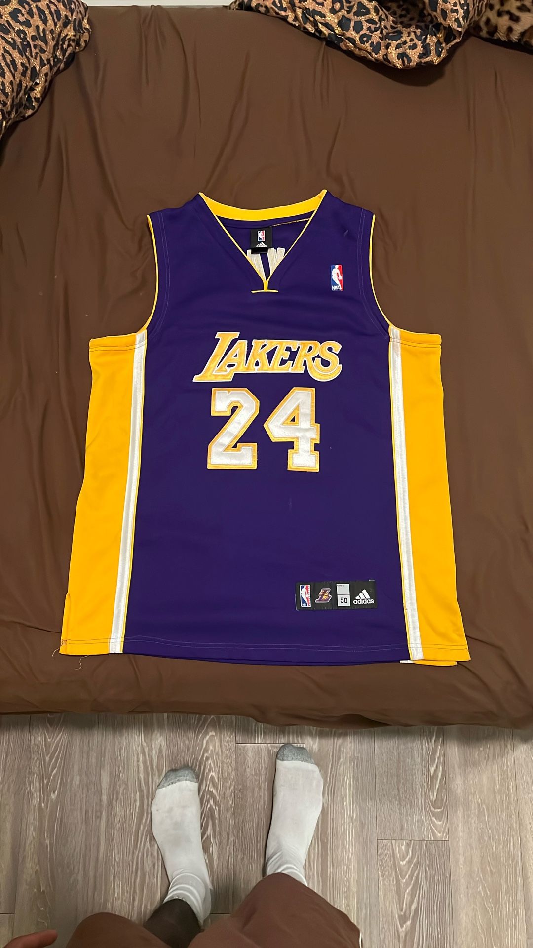 Nba Authentics Adidas Kobe Bryant Los Angeles Lakers Jersey