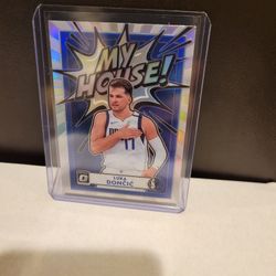 Luka Doncic Dallas Mavericks My House Optic Silver MINT