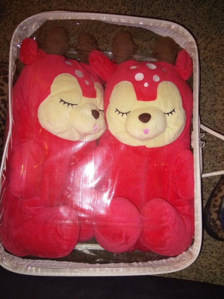 Reindeer House Shoes