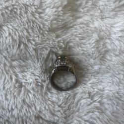 Emerald 925 Silver  Ring 