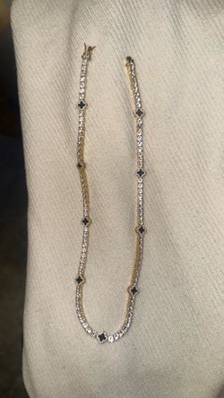 18 inch clover tennis chain (unisex)