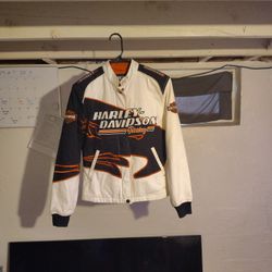 Women's Harley Davidson Racing Jacket Size M