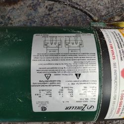 New Pump Motor For Well