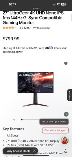 Lg 4k 144hz Monitor