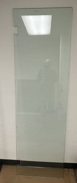 28x72Frameless Shower Door With Hinges And Handle
