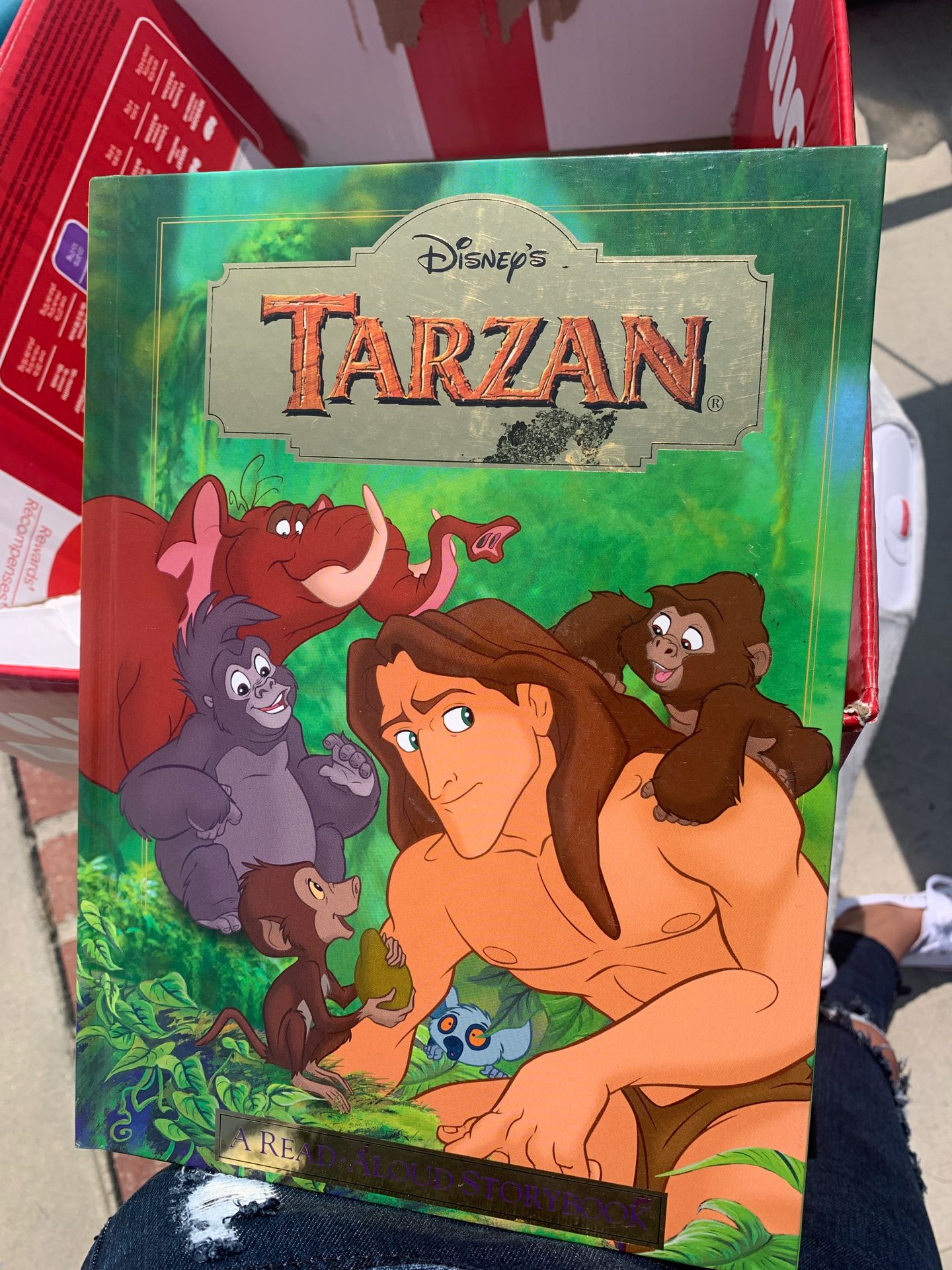 Tarzan read aloud storybook