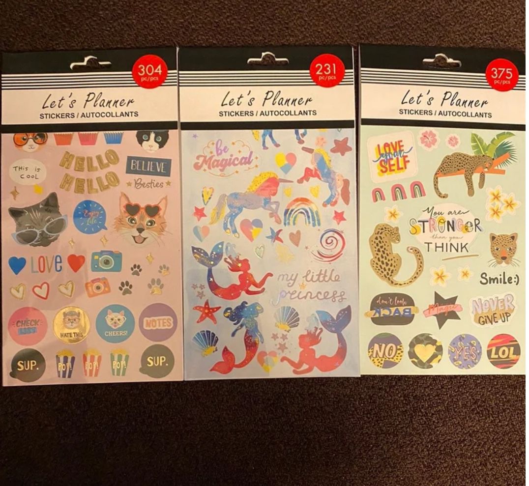 Stickers - 3 Pack