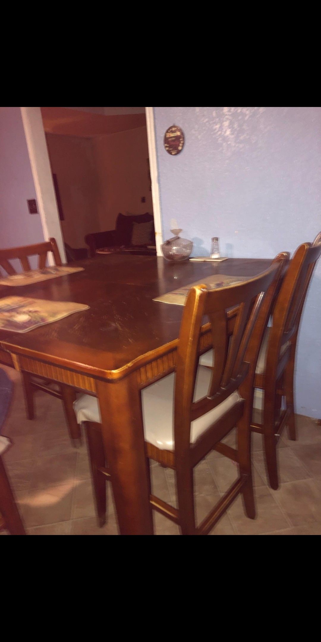 Tall kitchen table