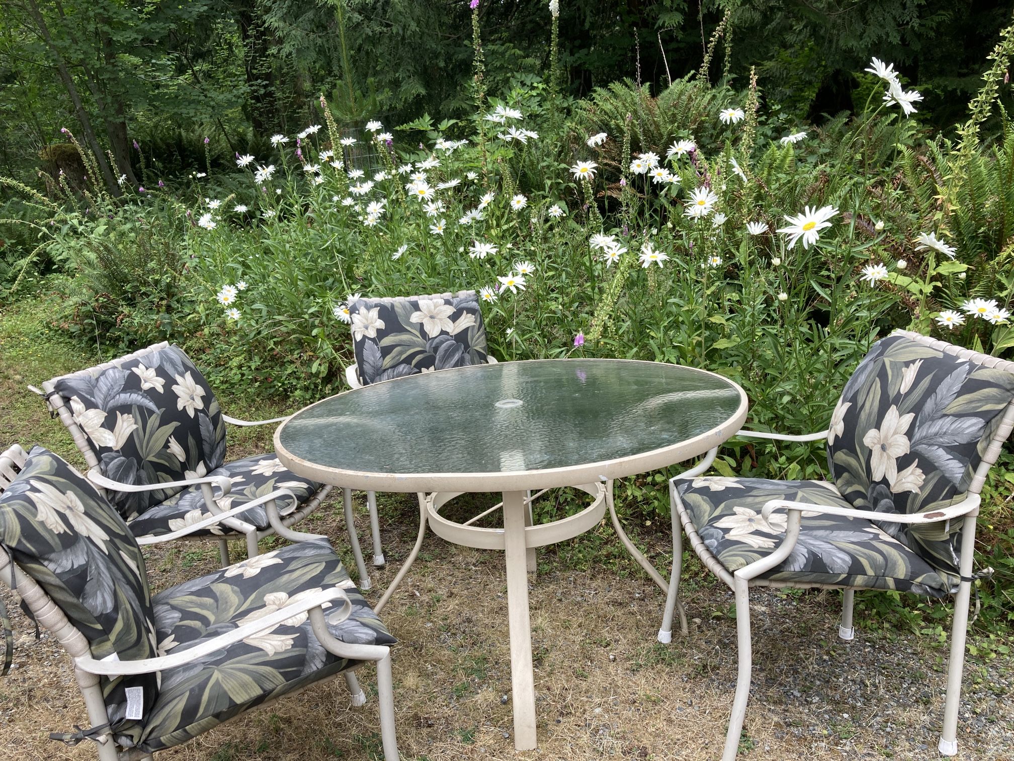 Picnic Table And 4 Chairs