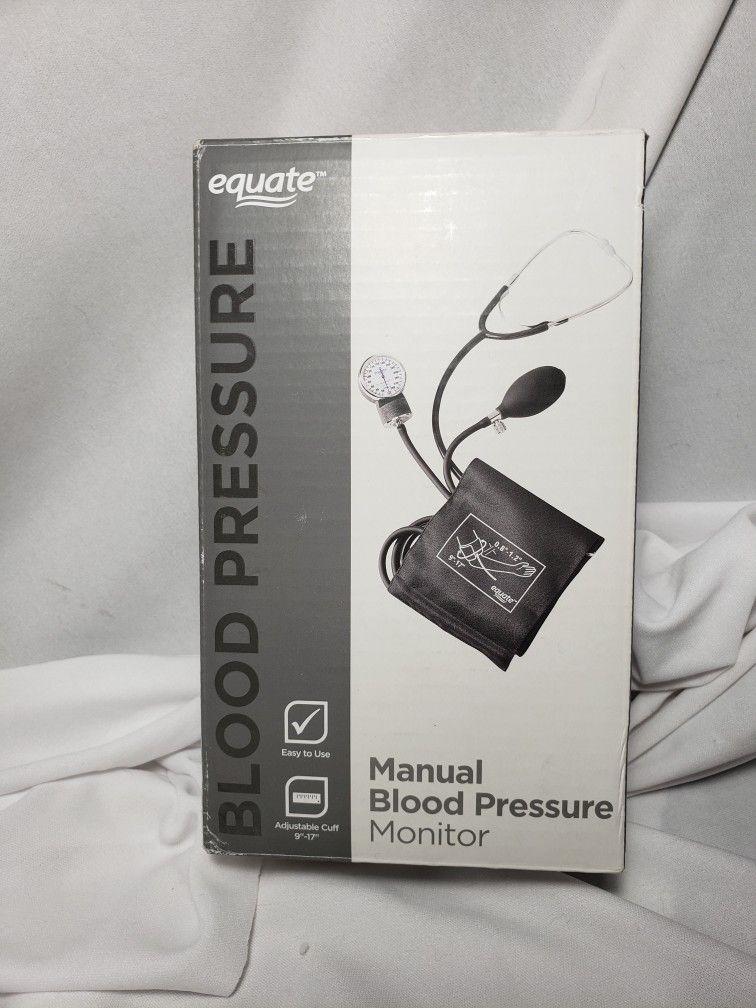 Equate manual blood pressure monitor. 