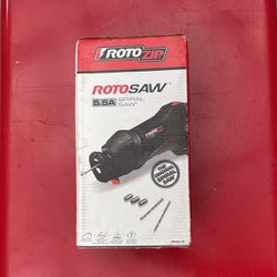 5.5 Amp Corded 1/4 in. Rotary RotoSaw Spiral Saw Tool Kit with 5 Accessories