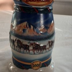 2000 Budweiser Beer Stein