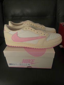 Jordan 1 low Travis Scott Shy Pink size 11.5