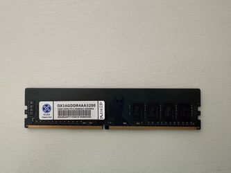 16 GB single stick DDR4-3200 MHz Stick