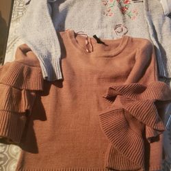 Two Woman's Sweaters