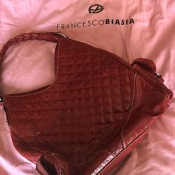 Francesco Biasia Red Handbag / Purse
