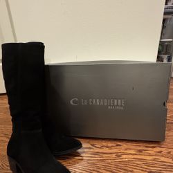 La Canadienne Montreal suede boots