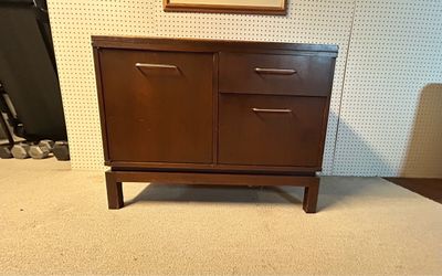 Mid Century Modern Small Credenza