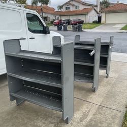 Adrian Steel Van Shelving Units (3)