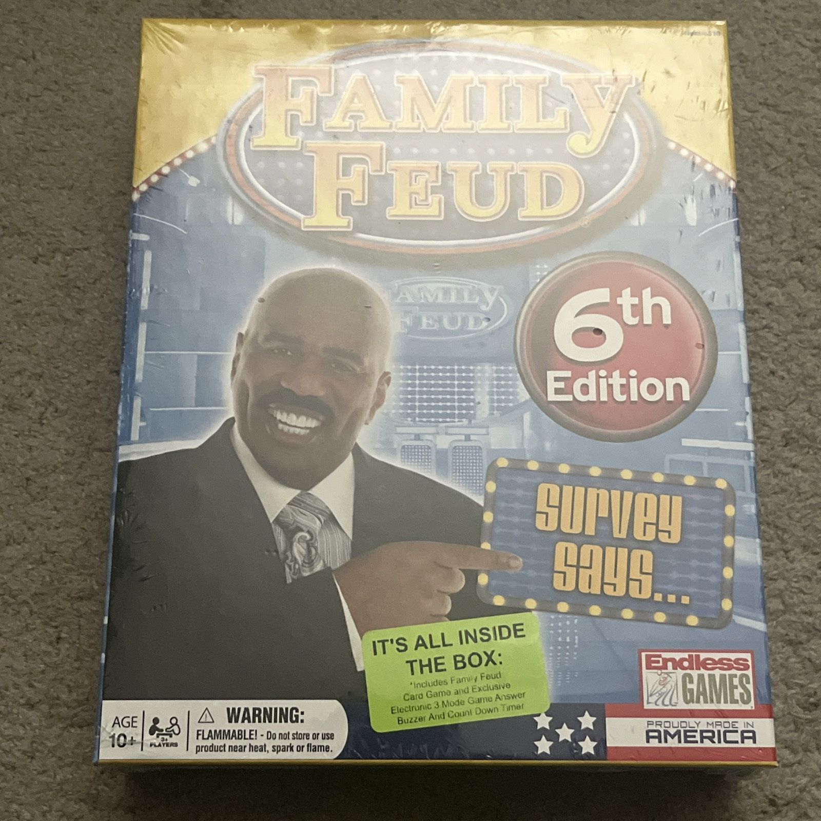Family Feud Game 6th Edition Steve Harvey 700 Survey Says Questions