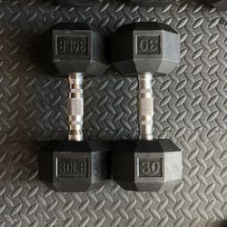 30lbs Dumbells $45