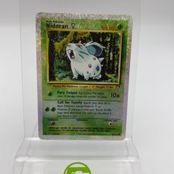 Pokémon TCG Legendary Collection Nidoran 82 Reverse Holo English