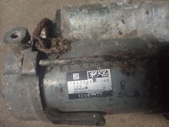 Starter. 2015 Srx 3.6